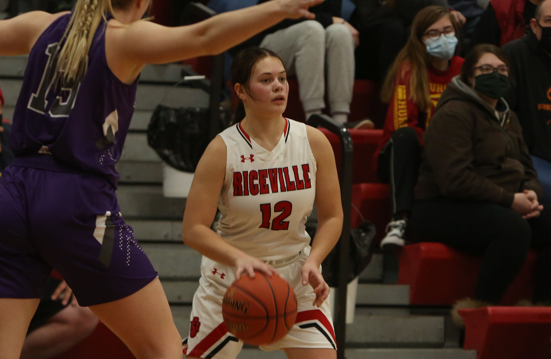 Riceville girls basketball vs Kee - Gansen
